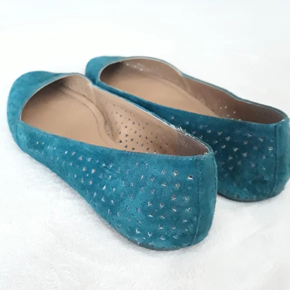 Lucky Brand Emerald Green Archh2 Flats - Picture 7 of 11